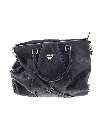 MCM Leather Satchel (view 1)