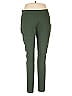 IMAN Solid Green Casual Pants Size L - photo 1