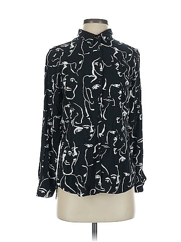 Big Dart Long Sleeve Blouse (view 1)