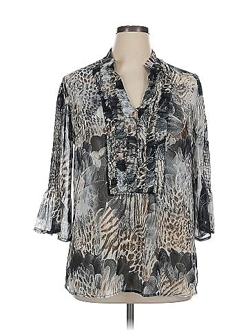 Alberto Makali 3/4 Sleeve Blouse (view 1)