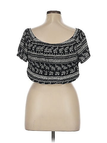 H&M Loves Coachella Short Sleeve Top (view 2)