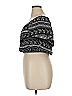 H&M Loves Coachella 100% Viscose Black Short Sleeve Top Size 14 - photo 4