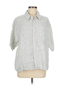 Flax Short Sleeve Button Down Shirt