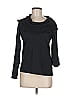 Rafaella Black Pullover Sweater Size M - photo 1