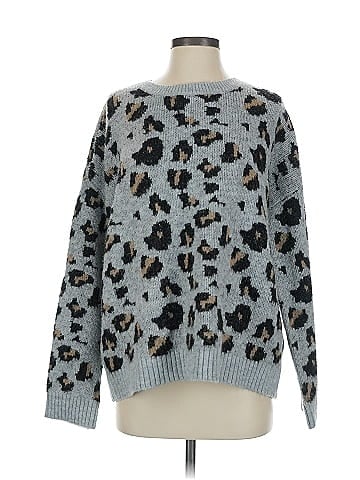 Hem & Thread Pullover Sweater (view 1)