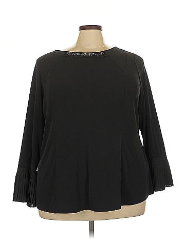 Susan Graver 3/4 Sleeve Blouse (view 1)