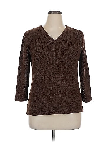 August Silk Pullover Sweater (view 1)