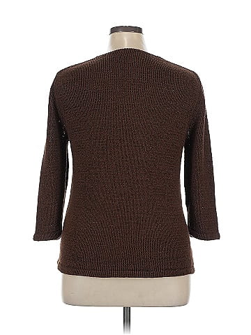 August Silk Pullover Sweater (view 2)