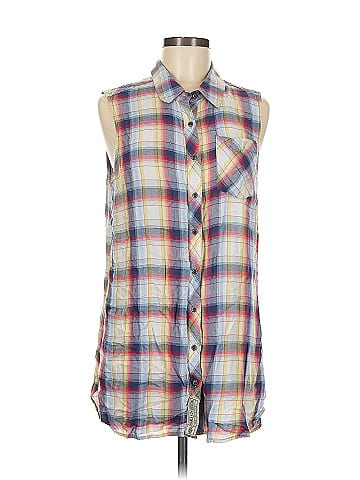 Harley Davidson Sleeveless Button-Down Shirt (view 1)