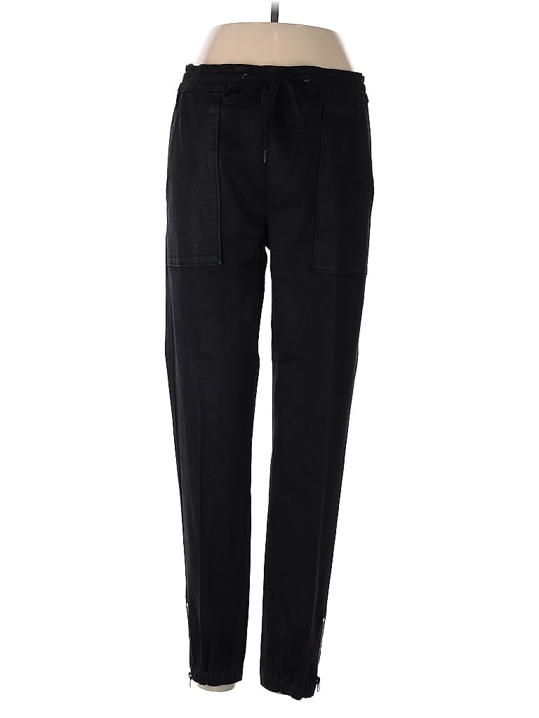 Pre-owned Hudson Casual Pants In Black