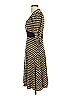 Georgiou Studio Houndstooth Brown Tan Cocktail Dress Size S - photo 4