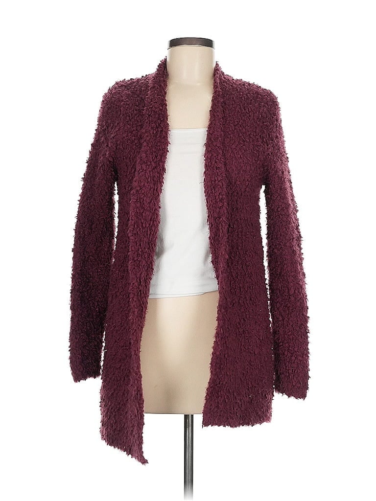 Click to view more detailed imagery on our partner's website Pre-owned Knox Rose Cardigan Sweater In Burgundy