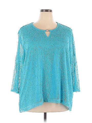 Alfred Dunner 3/4 Sleeve Blouse (view 2)