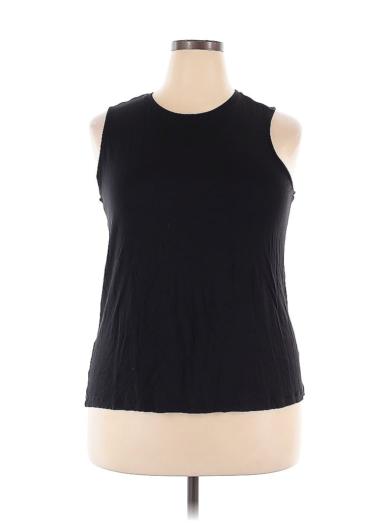 Pre-owned Nine West Sleeveless T-shirt In Black