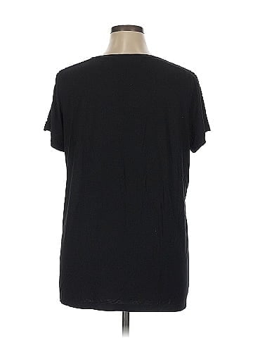 Susan Graver Short Sleeve Top (view 2)