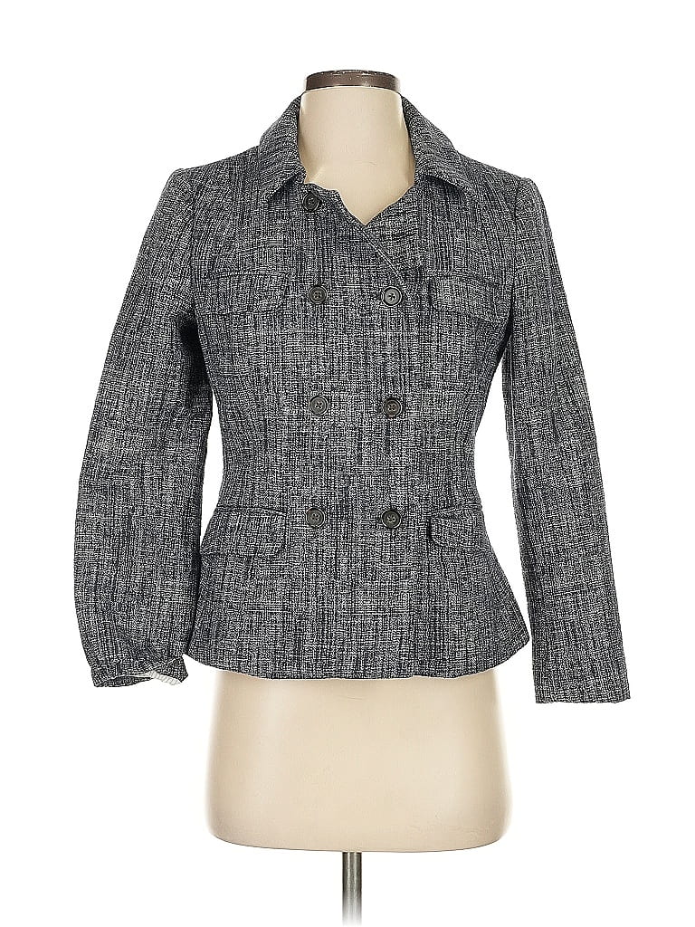 Click to view more detailed imagery on our partner's website Pre-owned Banana Republic Blazer Jacket In Gray