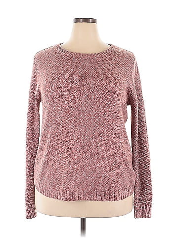 Pink Clover Pullover Sweater (view 1)
