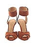 Étoile Isabel Marant Color Block Orange Brown Heels Size EU 36 - photo 2
