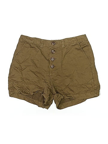 Ann Taylor LOFT Khaki Shorts (view 1)