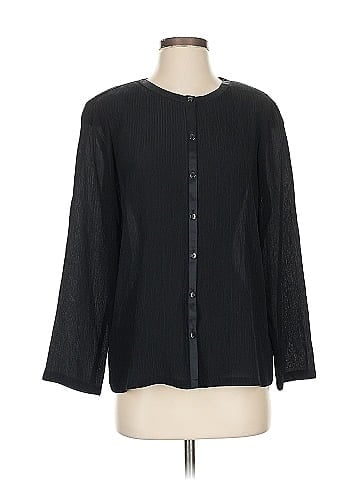 Jessica Holbrook Long Sleeve Silk Top (view 1)