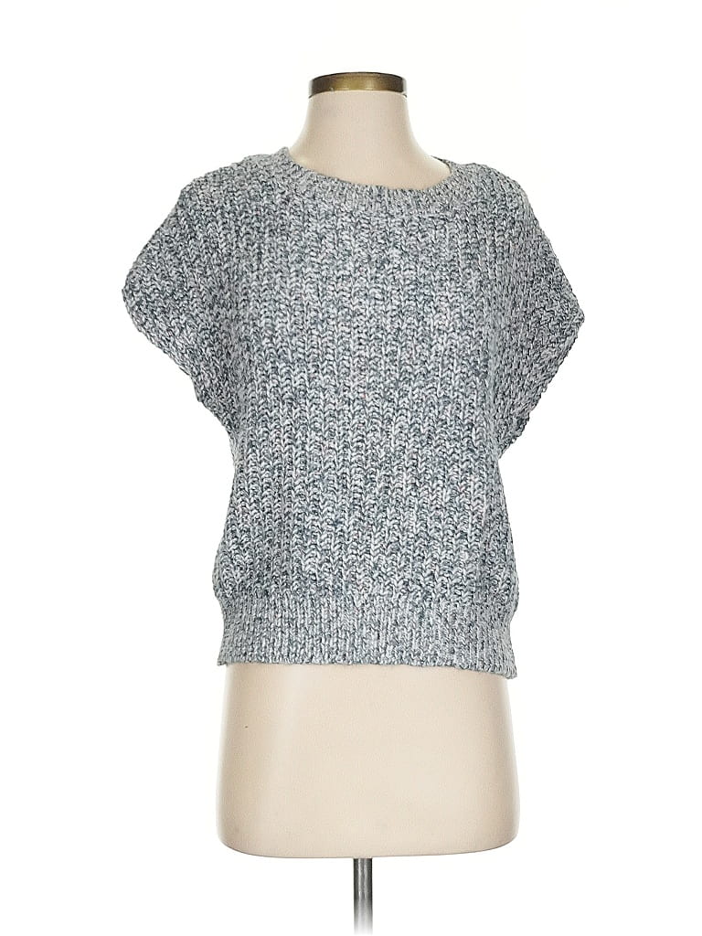 Pre-owned Ann Taylor Loft Outlet Sweater Vest In Gray