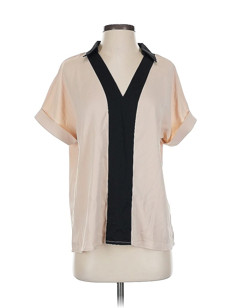 Made With Love Short Sleeve Blouse In Multi