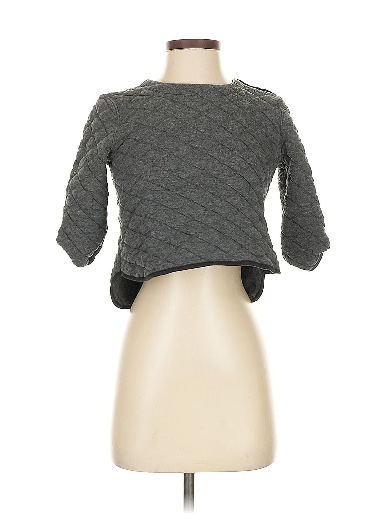 Pre-owned Madewell Cardigan Sweater In Gray