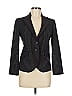ETRO Chevron-herringbone Gray Black Wool Blazer Size EU (IT) 42 / US 6 - photo 1