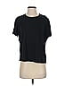 Koral Black Short Sleeve Top Size S - photo 1