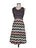 M Missoni Chevron-herringbone Teal Blue Casual Dress Size EU (IT) 42 / US 6 - photo 1