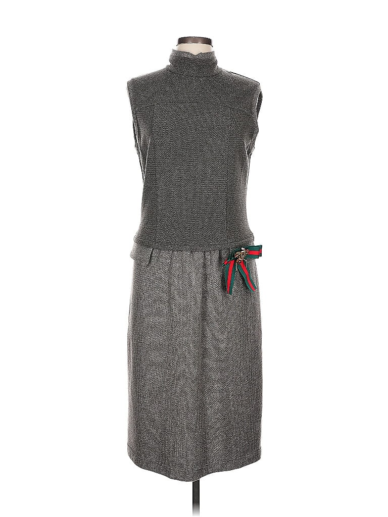 ETRO Gray Tan Casual Dress Size EU (IT) 48 / US 12 - photo 1