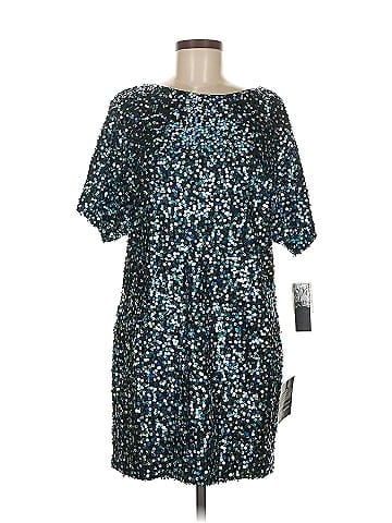 Aqua Cocktail Dress (view 1)