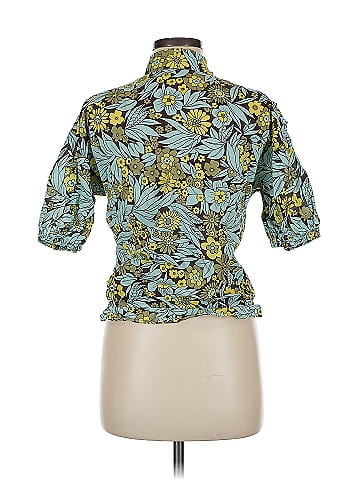 INC International Concepts Short Sleeve Blouse (view 2)