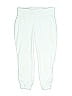 Girls 100% Polyester Solid White Active Pants Size L (big kids) - photo 1