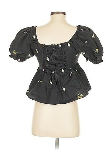 English Factory Short Sleeve Blouse (view 2)