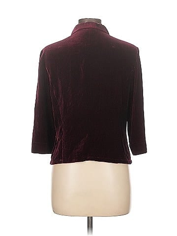 Ann Taylor 3/4 Sleeve Button-Down Shirt (view 2)