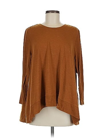 Attitudes by Renee 3/4 Sleeve T-Shirt (view 1)