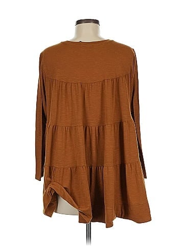 Attitudes by Renee 3/4 Sleeve T-Shirt (view 2)