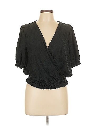 TeXTURE & THREAD Madewell Short Sleeve Blouse (view 1)