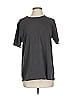 Koral Solid Gray Short Sleeve T-Shirt Size S - photo 1