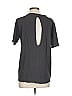 Koral Solid Gray Short Sleeve T-Shirt Size S - photo 2