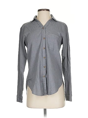 Abercrombie & Fitch Long Sleeve Button-Down Shirt (view 1)