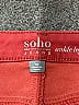 Soho Red Jeggings Size 16 - photo 3