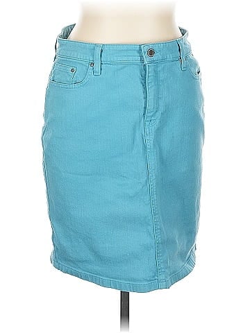 L.L.Bean Denim Skirt (view 1)