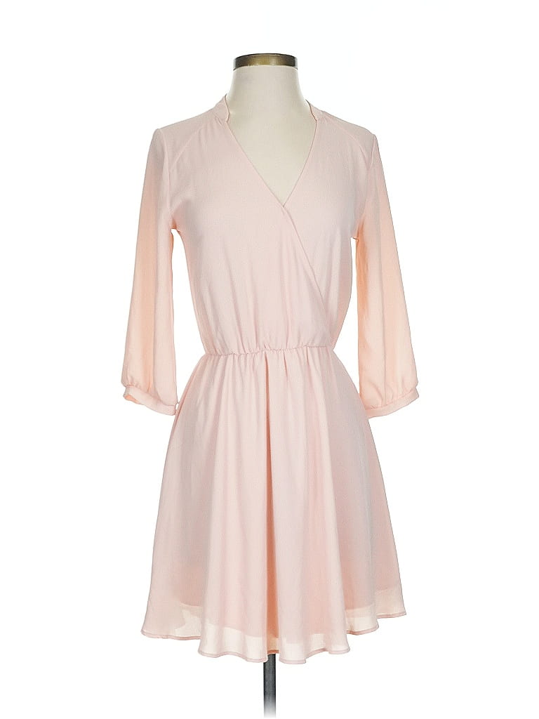 Pre-owned Lush Casual Dress In Pink