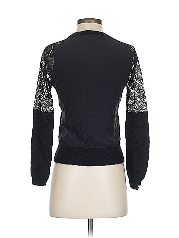 ALLSAINTS Long Sleeve Silk Top (view 2)