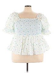 English Factory Short Sleeve Blouse