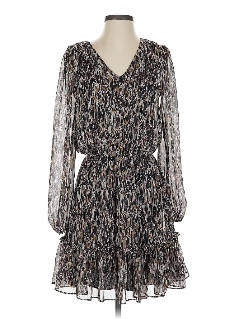 Pre-owned Evereve Casual Dress In Gray