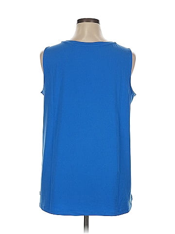 Susan Graver Sleeveless T-Shirt (view 2)