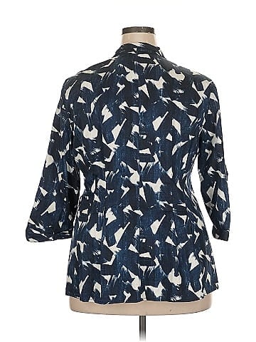 Nic + Zoe 3/4 Sleeve Button-Down Shirt (view 2)